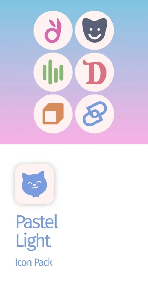 Pastel Light Icon Pack