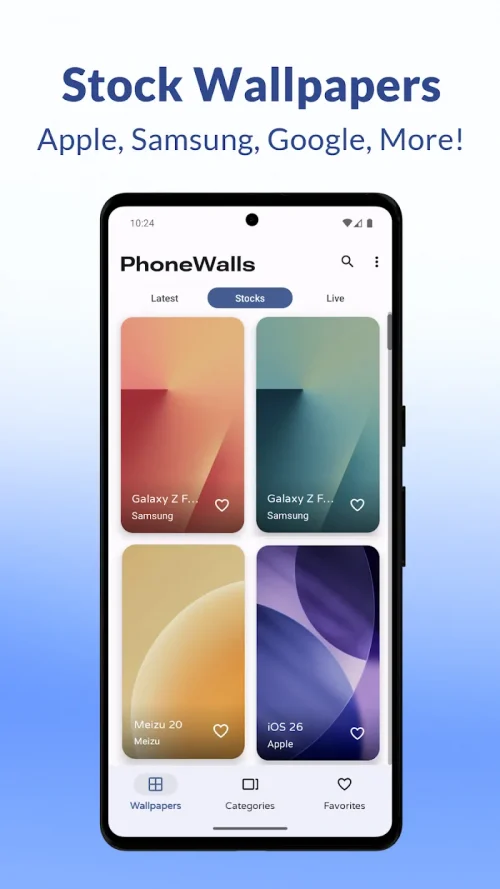 PhoneWalls – Stock Wallpapers
