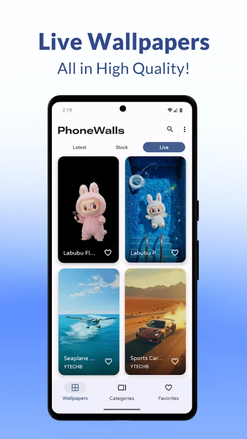 PhoneWalls – Stock Wallpapers