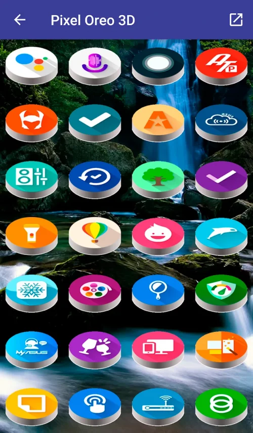 Pixel Pie 3D – Icon Pack