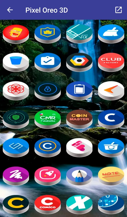 Pixel Pie 3D – Icon Pack