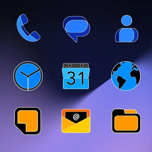 Pixly Limitless Fluo Icon Pack