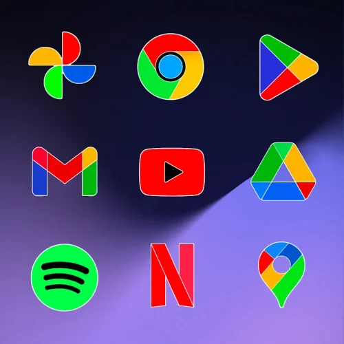 Pixly Limitless Fluo Icon Pack