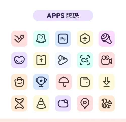 Pixstel IconPack