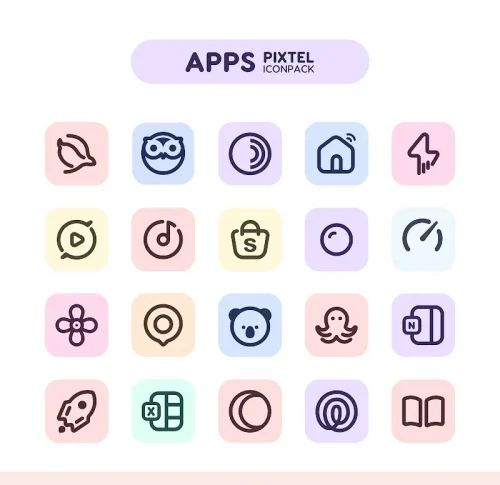 Pixstel IconPack