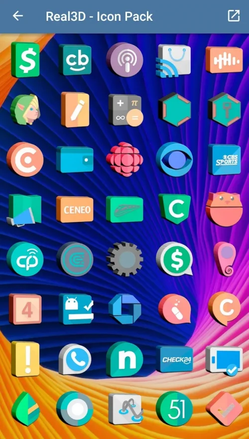 Real3D – Icon Pack