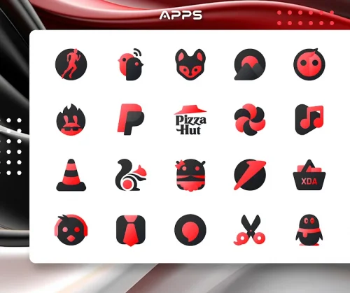 Red IconPack : LuXRed