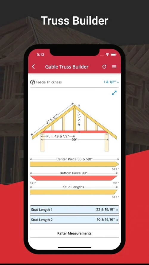 RedX Roof – Rafter Calculator