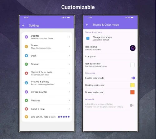 SO S24 Launcher for Galaxy S