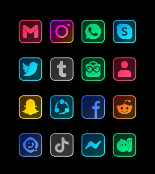 Square Clear – Icon Pack