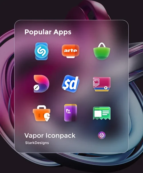 Vapor IconPack – Modern Icons