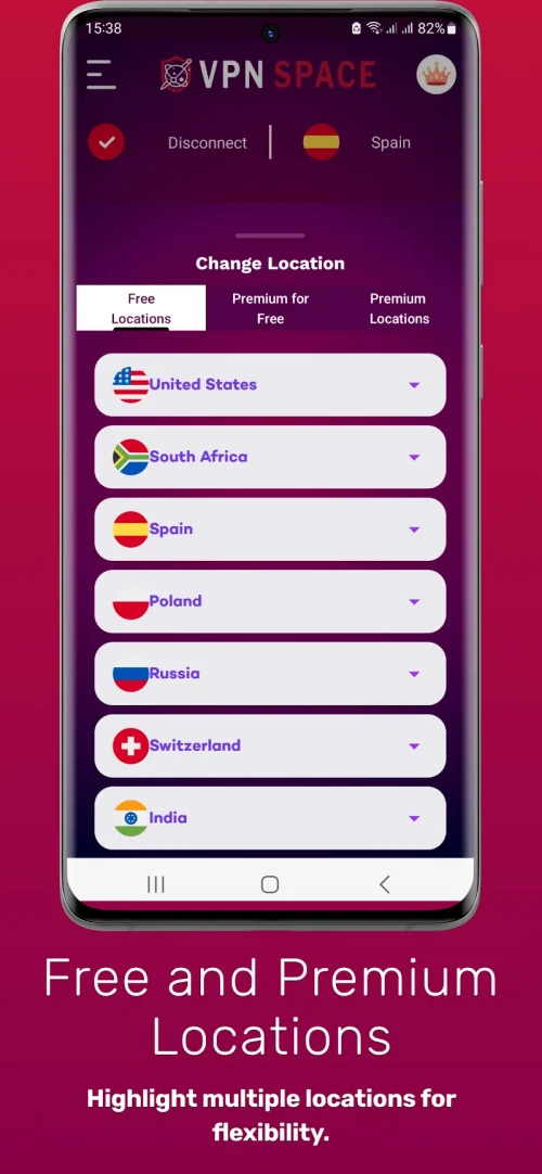 VPN Space – Secure VPN Proxy