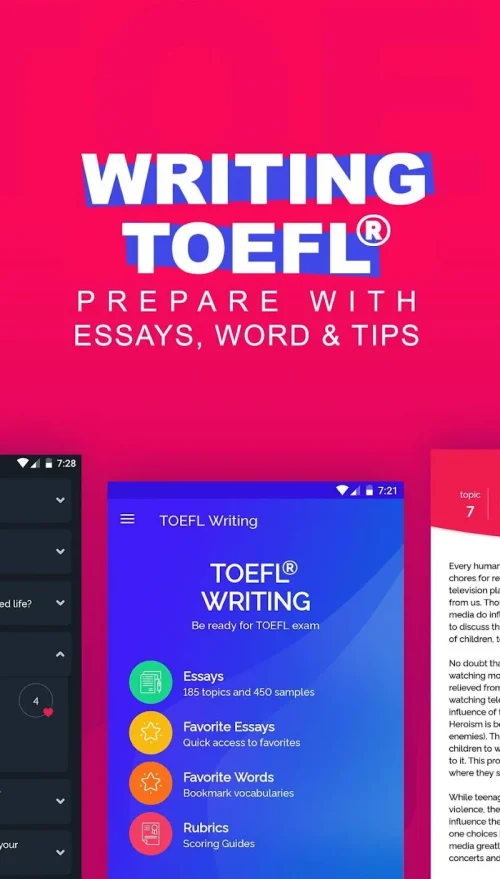 Writing – TOEFL® Essay 2025