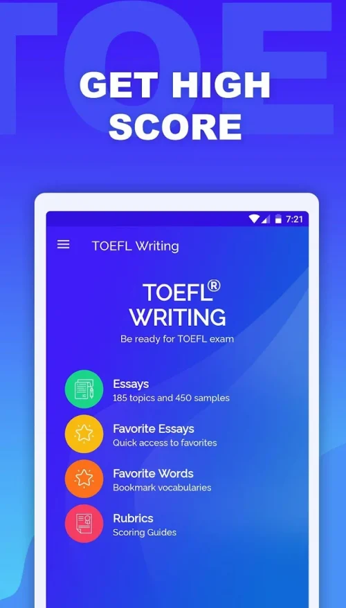 Writing – TOEFL® Essay 2025
