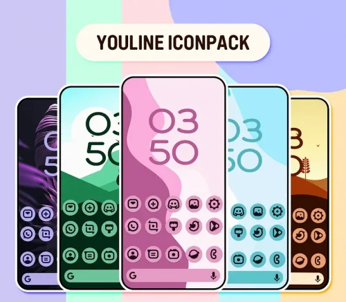YouLine : Adaptive Iconpack