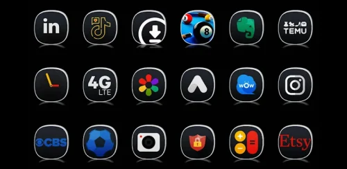 1UI7 DarkR Icon Pack