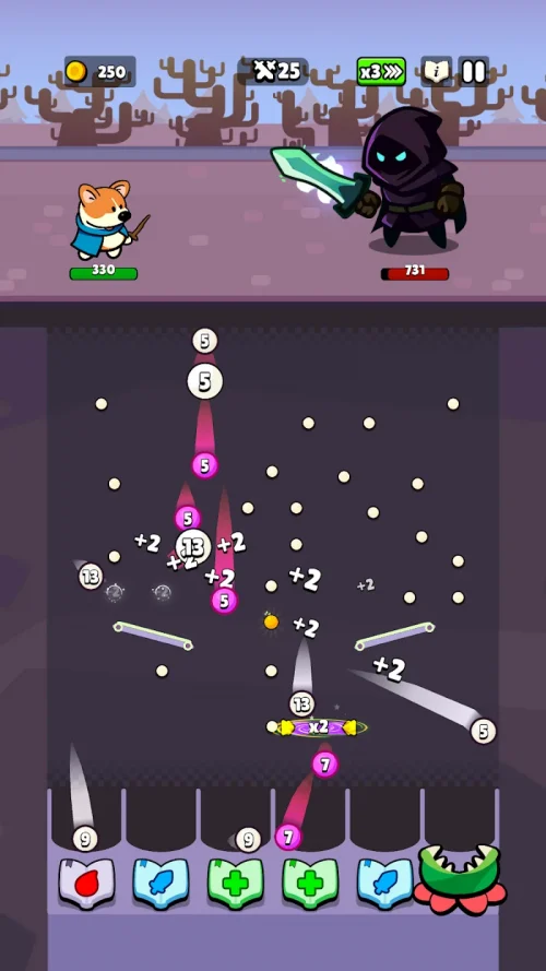 Bounce Hero: Pachinko Dungeon