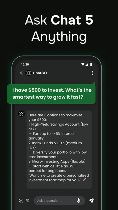 ChatGO – AI Chatbot Assistant