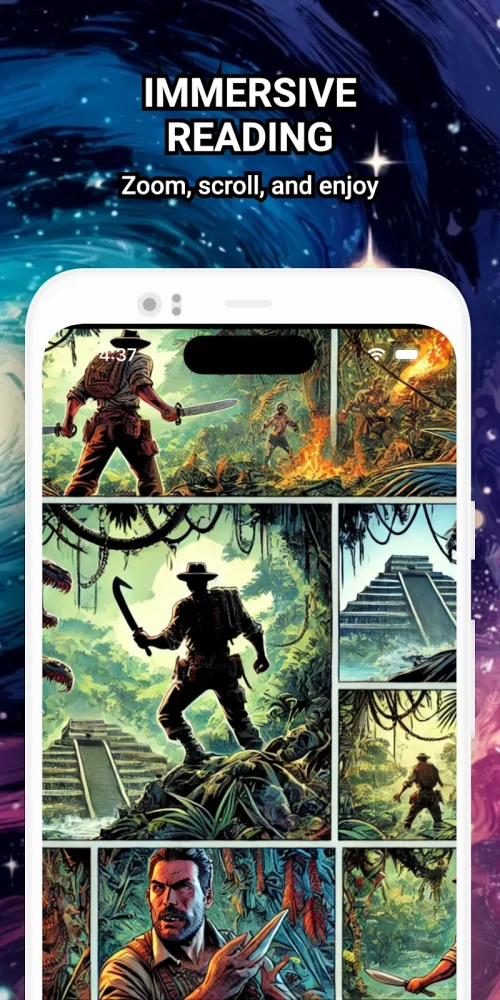 Comic Reader CBR, CBZ & PDF