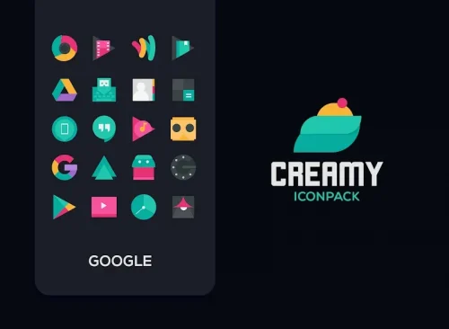 Creamy Icon pack