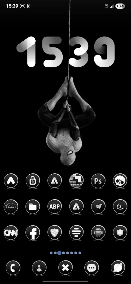 Dark Rounds icon pack
