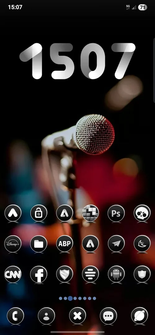 Dark Rounds icon pack