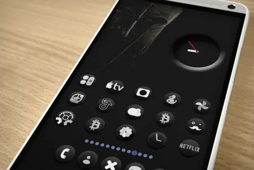 Darko3 BW – Icon Pack