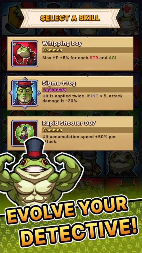 DetecToad: Detective Idle RPG