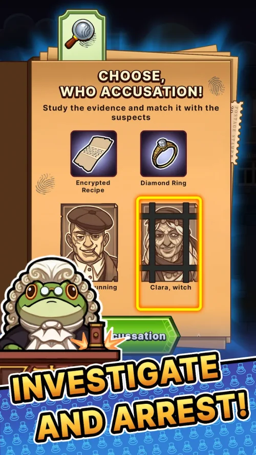 DetecToad: Detective Idle RPG