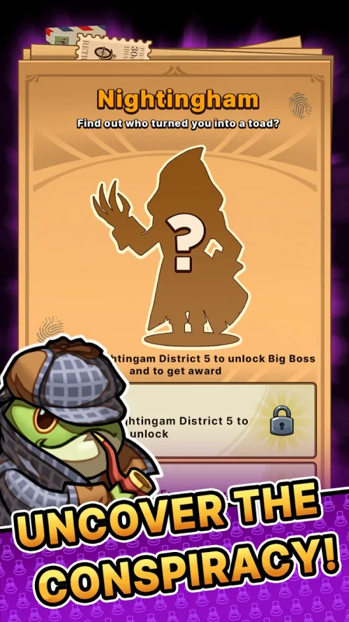 DetecToad: Detective Idle RPG