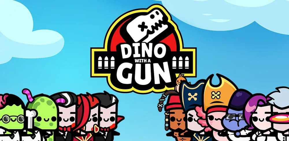 Dino with a Gun