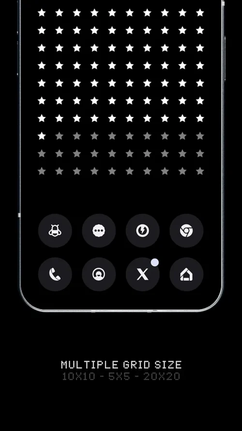 Dots Live Wallpaper – Battery