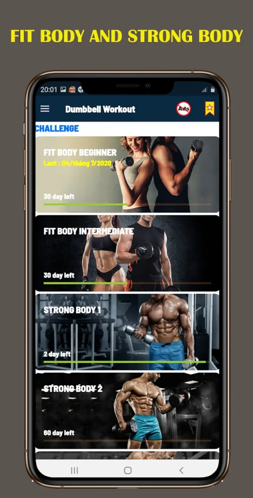 Dumbbell Home – Gym Workout