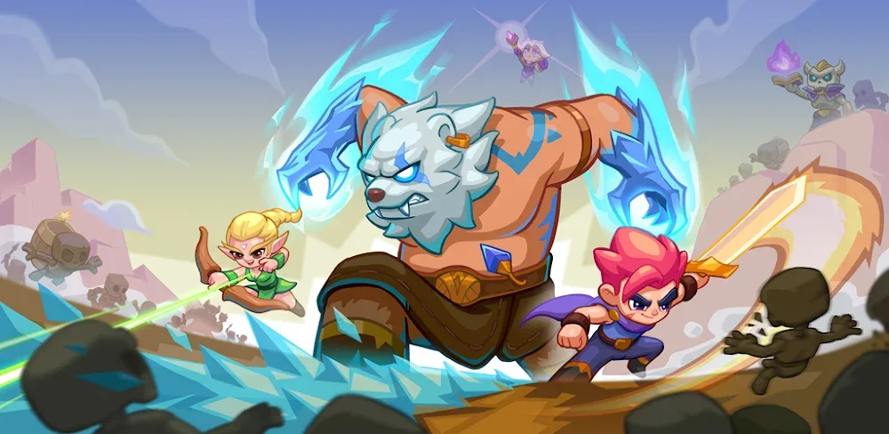 Epic Trio: Roguelike Clash