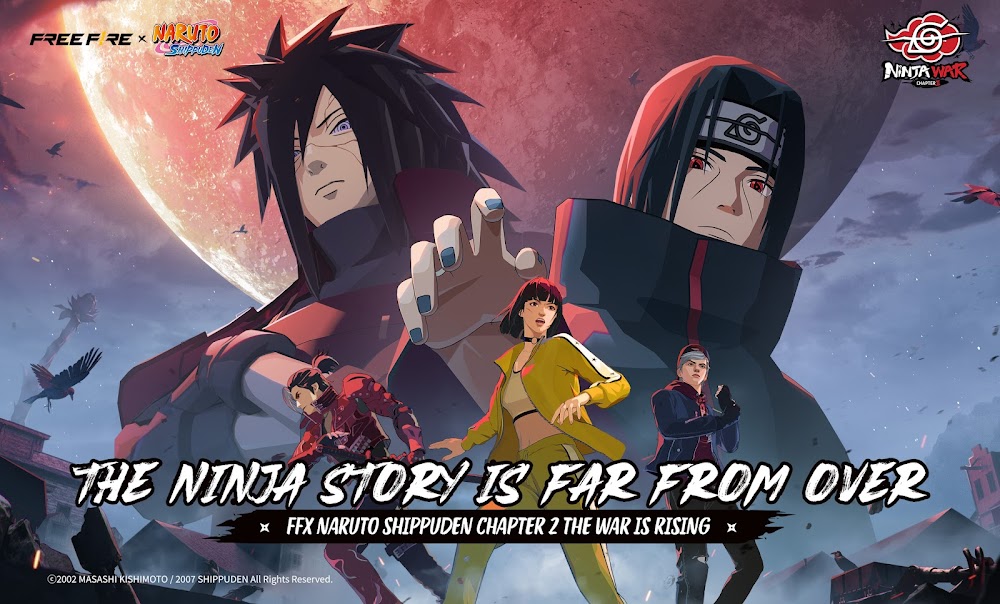 Free Fire x NARUTO SHIPPUDEN