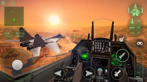 Fighter Jet Combat : Warzone