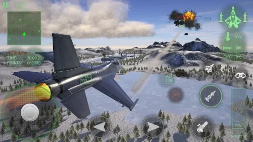 Fighter Jet Combat : Warzone