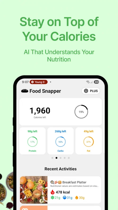 FoodSnapper AI: Cal Counter
