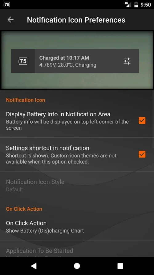 Gauge Battery Widget