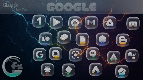 Glass FX Icon Pack