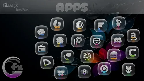 Glass FX Icon Pack