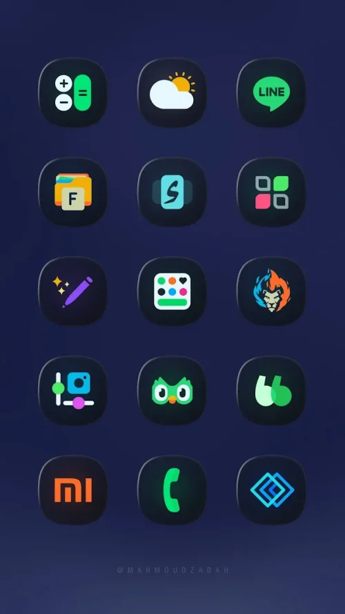Glassify Color Icons