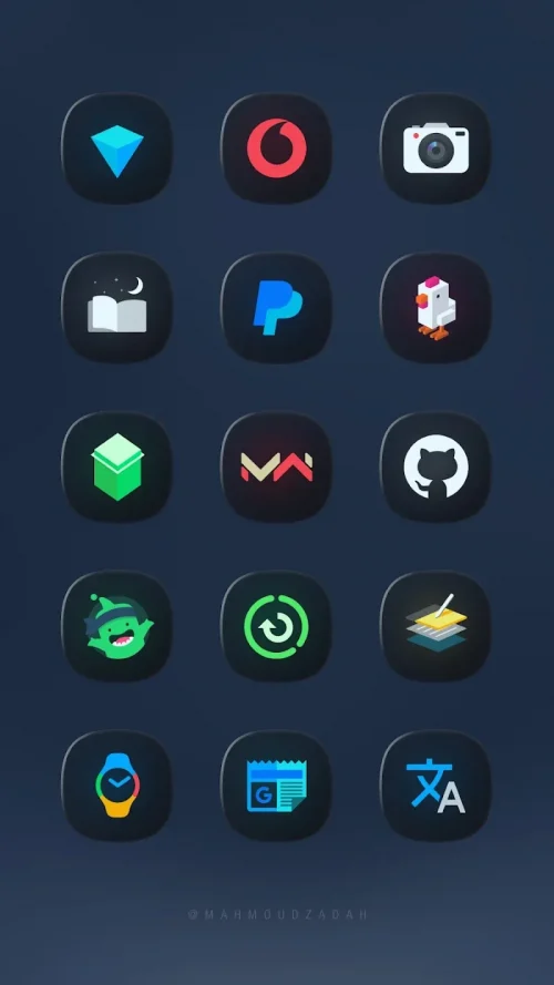 Glassify Color Icons