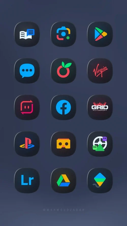Glassify Color Icons
