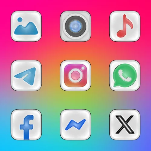 Glossy – Icon Pack