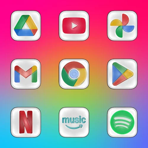 Glossy – Icon Pack