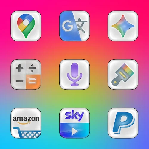 Glossy – Icon Pack