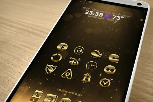 Gold-PD Icon Pack