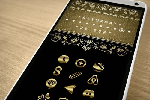 Gold-PD Icon Pack