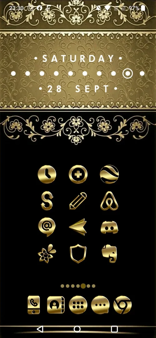 Gold-PD Icon Pack